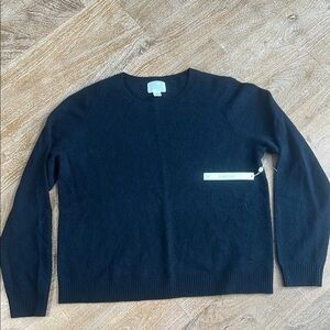 Carlson Cashmere Black Sweater XL